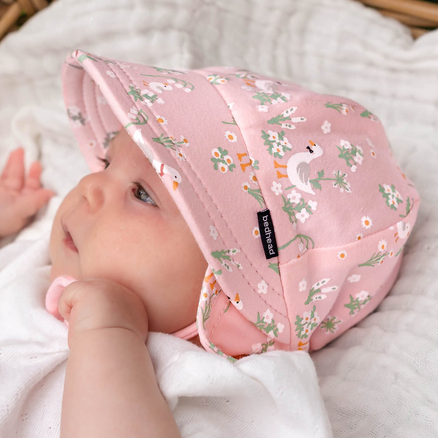 Bedhead -Patterned Baby & Toddler Legionnaire Flap Hat