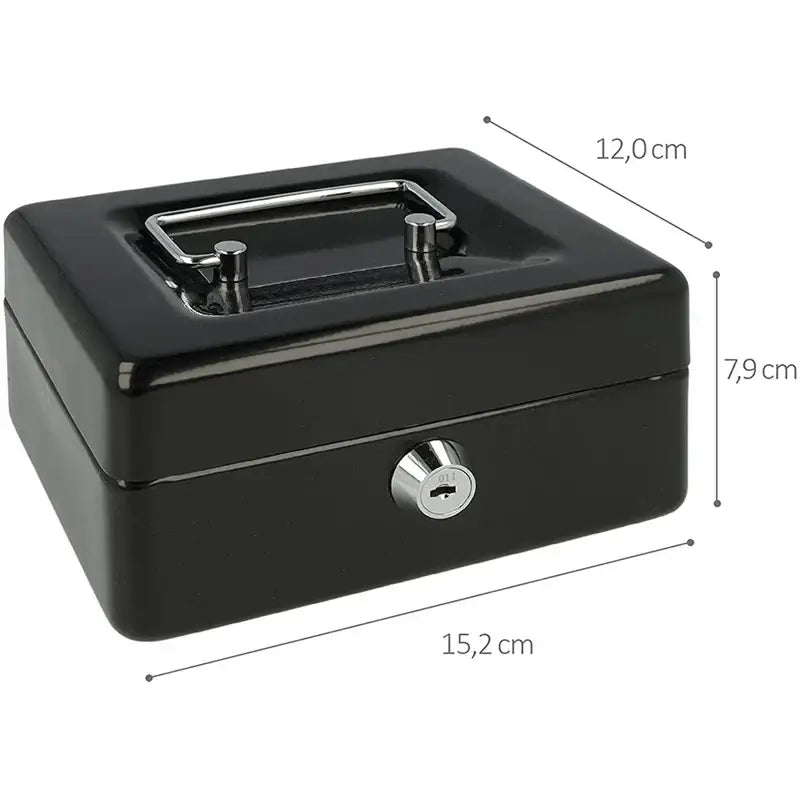 Lockable Metal Cash Box