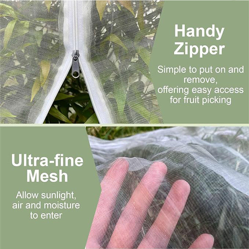 2x Garden Netting Bags 1.2M*1.8M