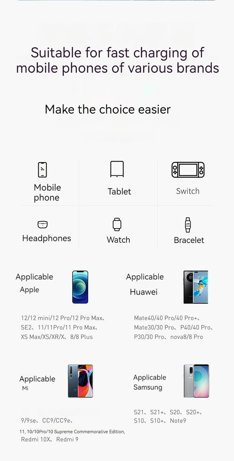 10000mah Magsafe Power Bank with Stand & Cable-Blue