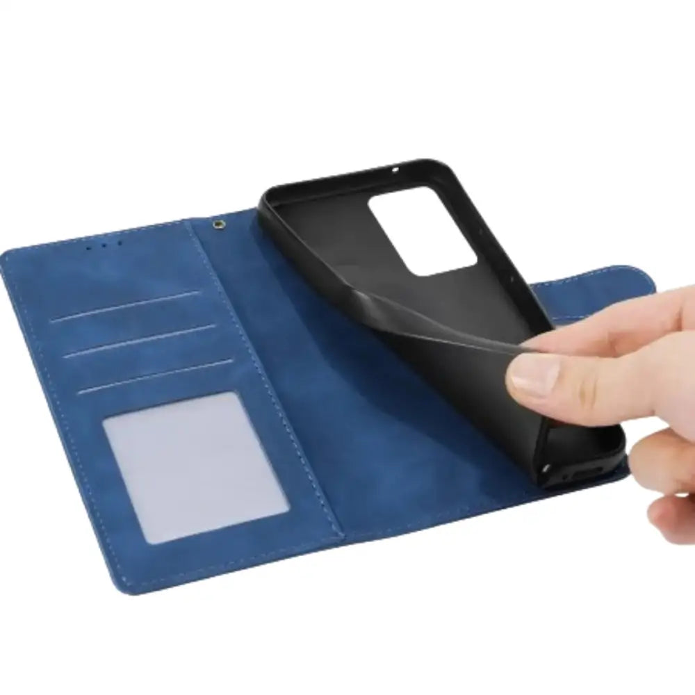 Wallet Case for Samsung Galaxy (Blue)