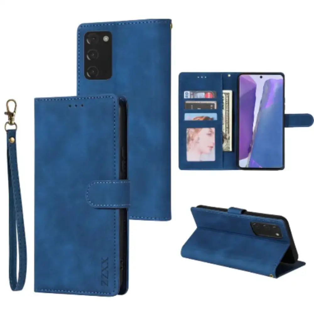 Wallet Case for Samsung Galaxy (Blue)