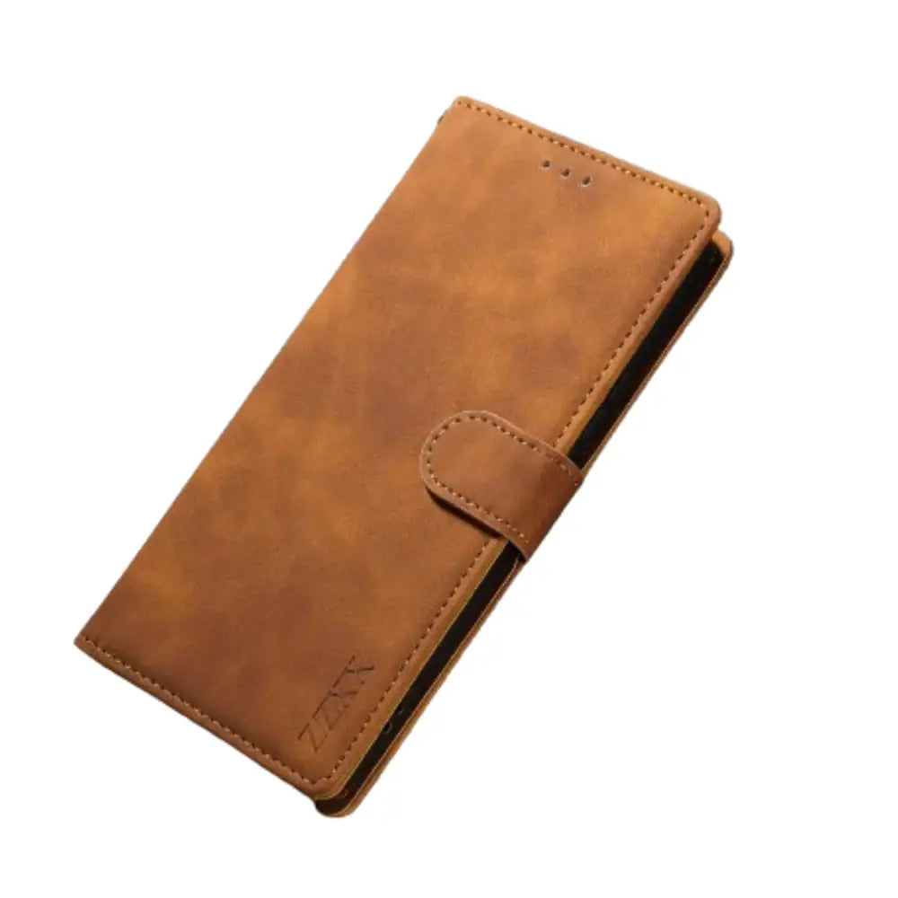 Wallet Case for Samsung Galaxy (Brown)