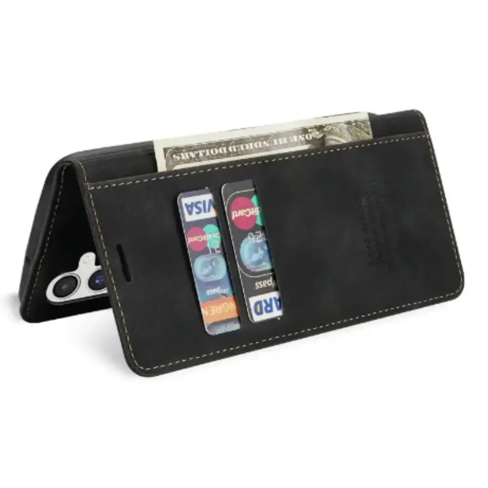 Wallet Case for Samsung Galaxy S & A Series (Black)