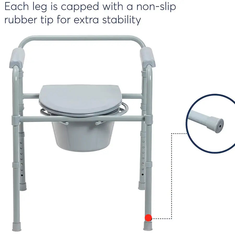 3-in-1 Foldable Commode Chair ( BA819 ) - Babyonline