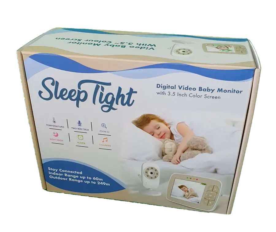 Sleep Tight Digital Video Baby Monitor with 3.5" Screen - Babyonline