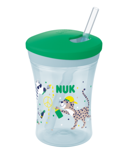 NUK - Action Cup with Drinking Straw 230ml