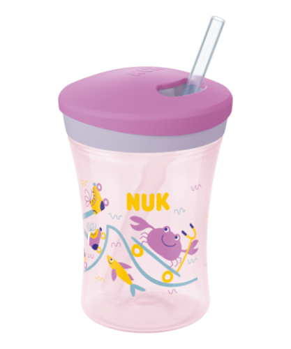 NUK - Action Cup with Drinking Straw 230ml