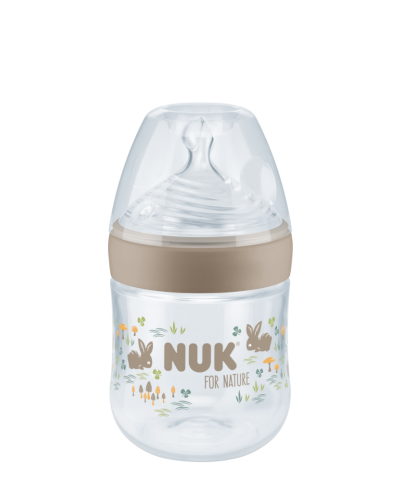 NUK for Nature baby bottle with Temperature Control