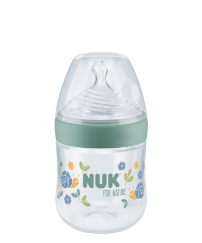 NUK for Nature baby bottle with Temperature Control
