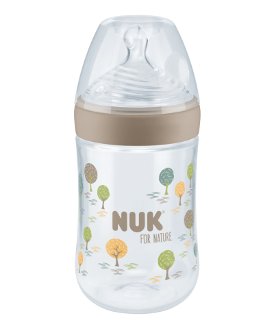 NUK for Nature baby bottle with Temperature Control