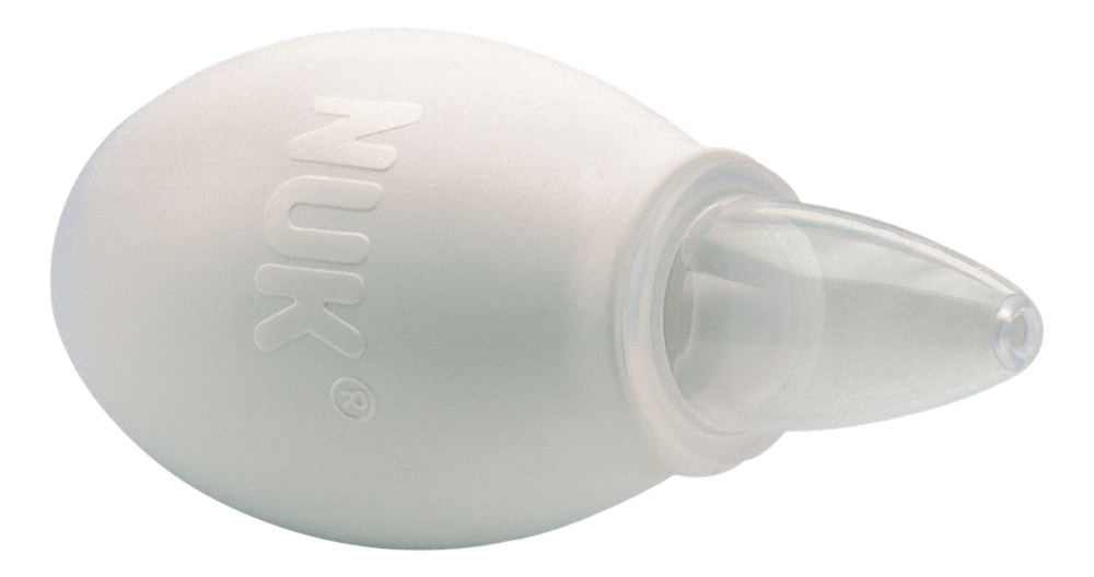 NUK Nasal Decongester with Adapter – Gently Clears Blocked Noses