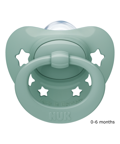 NUK Signature Silicone Soother - Orthodontic & BPA-Free | 2-Pack