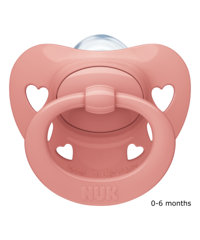 NUK Signature Silicone Soother - Orthodontic & BPA-Free