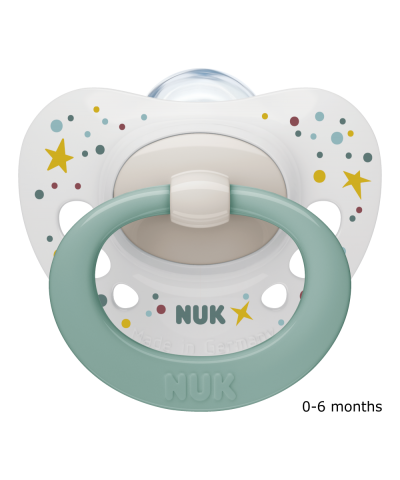 NUK Signature Silicone Soother - Orthodontic & BPA-Free | 2-Pack