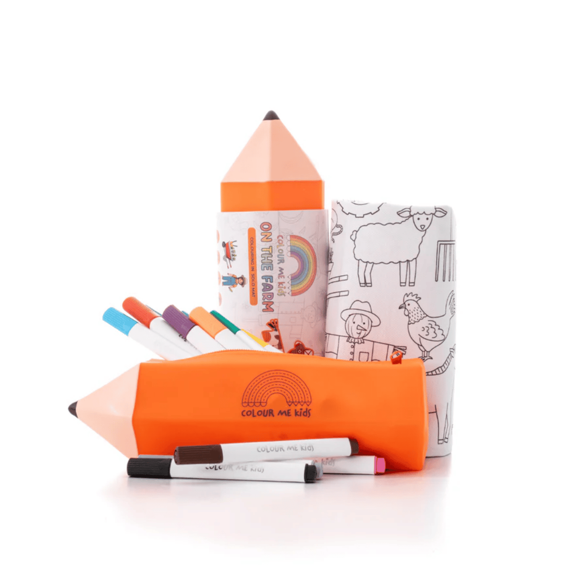 Colour Me Kids - Washable Colouring In Solo Mat Kits