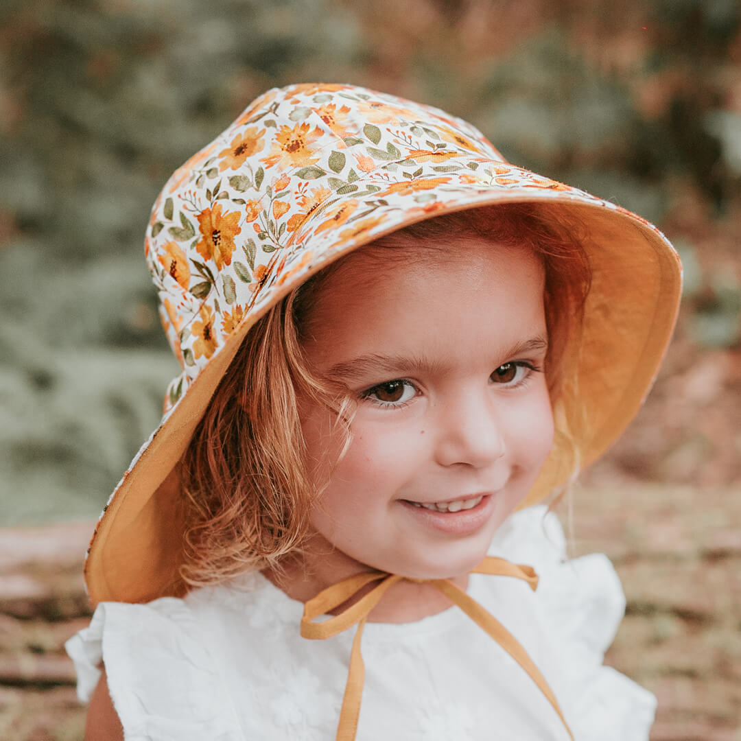 Bedhead Heritage - Girls Panelled Bucket Sun Hat