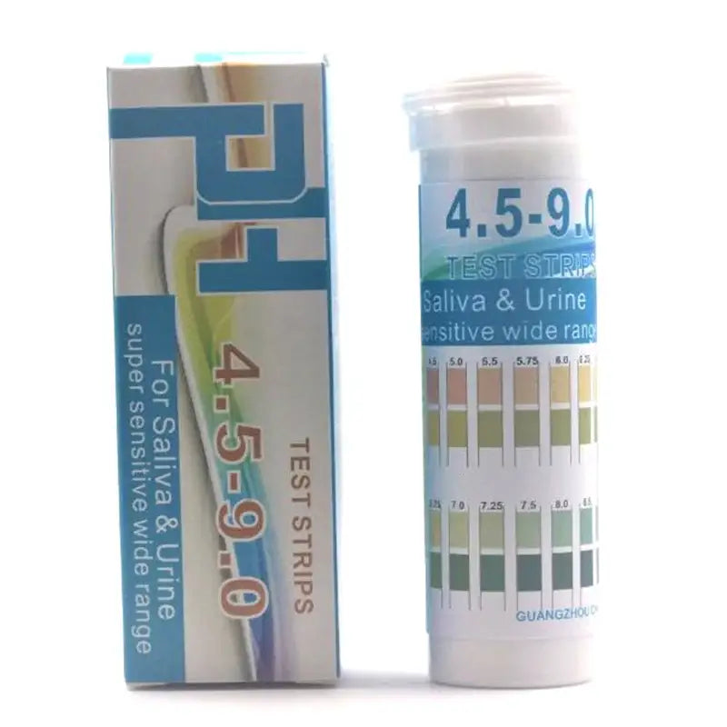 PH Test Strips – 0-14 / 4.5-9.0 Range, 100/150 Strips for Saliva & Urine Testing