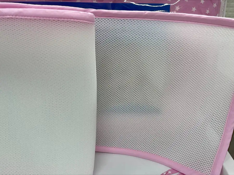 Sleep Tight Cot Bedding Set PINK TURTLE (35)