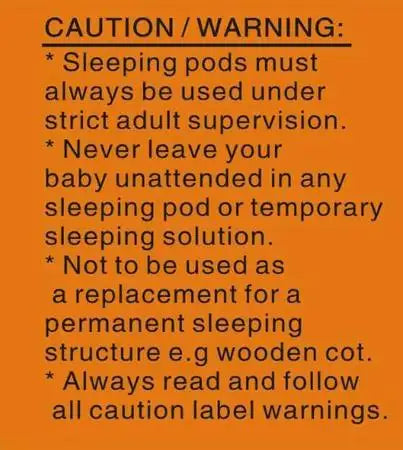 Sleep Tight Sleeping Pod - STARS & MOONS