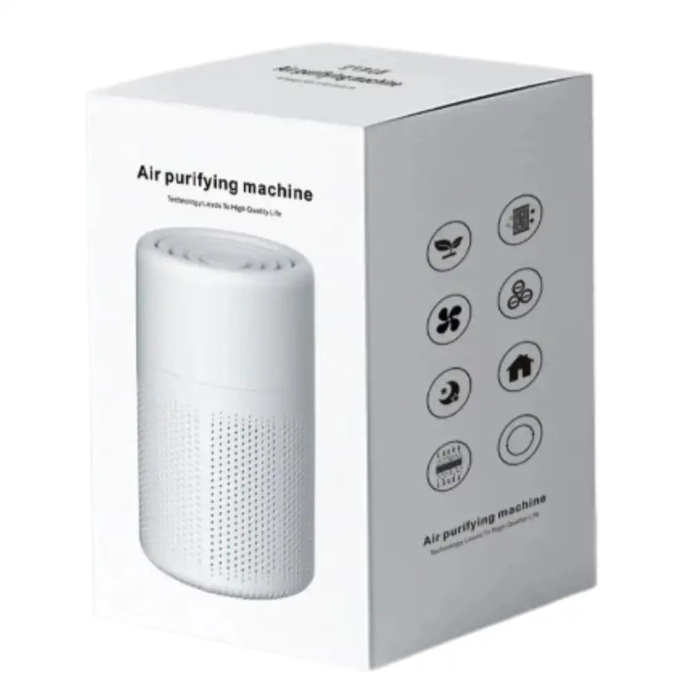 Portable Air Purifier – Blue Anion Deodorizer with Essential Oil Diffuser