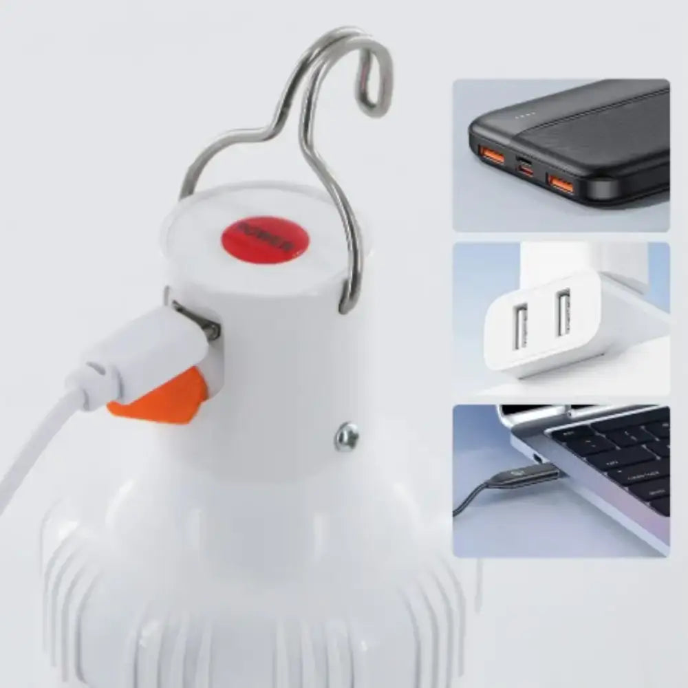 Portable Rechargeable Bulb – Hiking & Outdoor Use