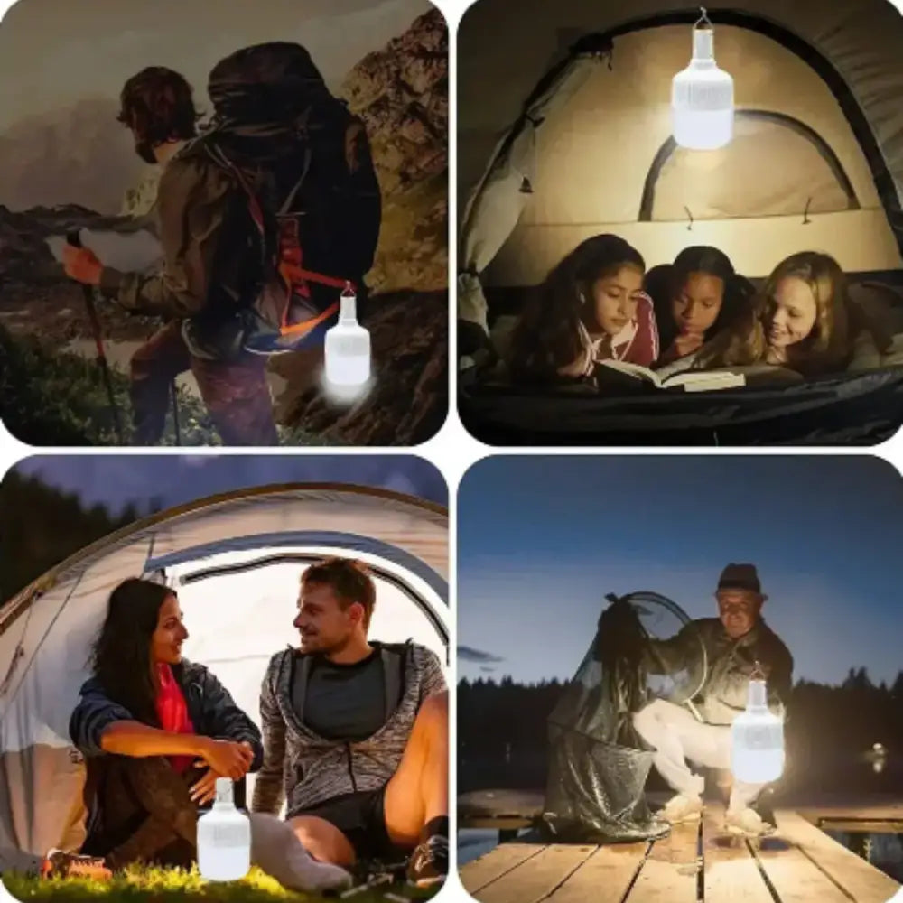 Portable Rechargeable Bulb – Hiking & Outdoor Use