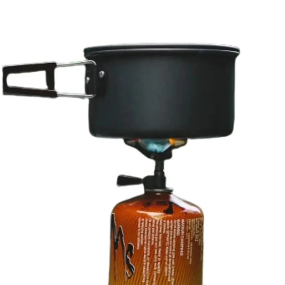 Portable Ultralight Gas Stove – Titanium Burner for Hiking & Picnic