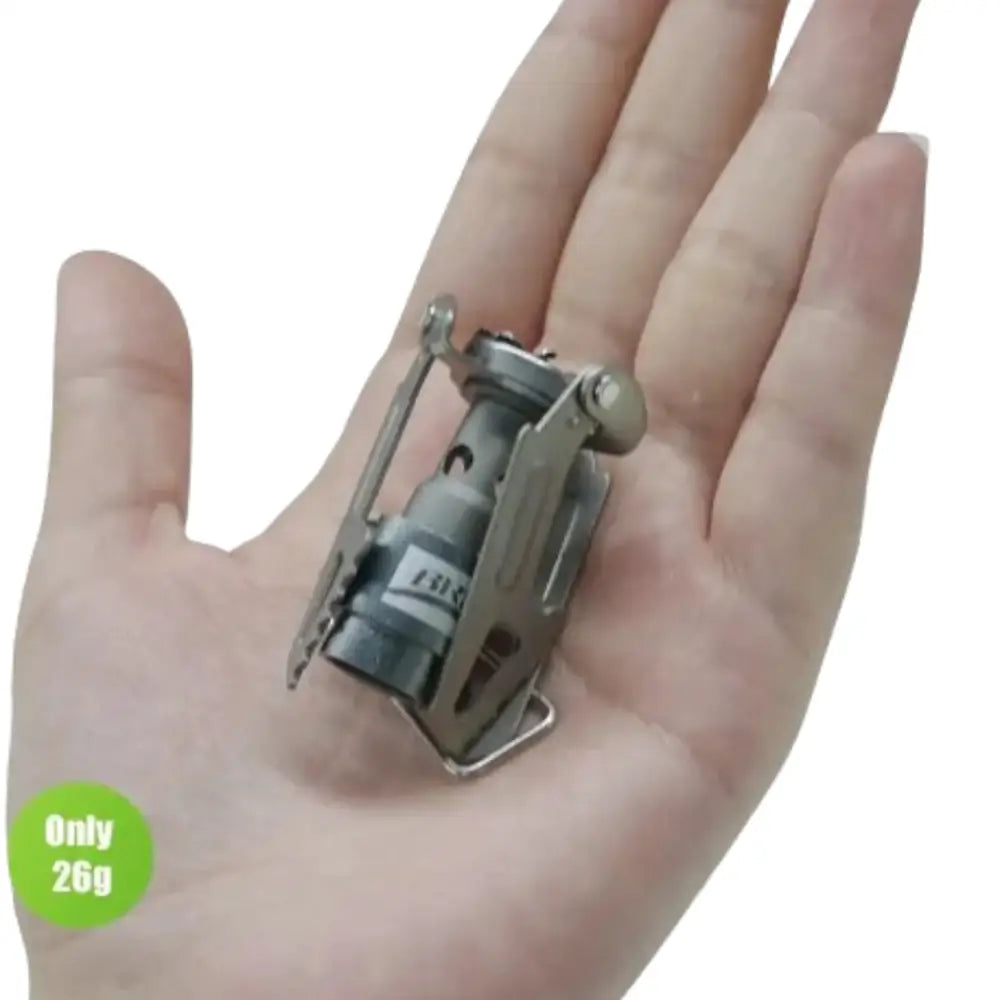 Portable Ultralight Gas Stove – Titanium Burner for Hiking & Picnic