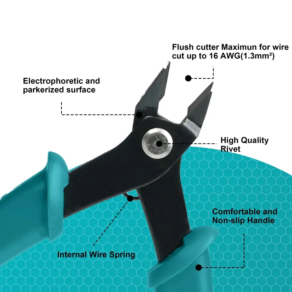 Precision Micro Wire Cutter & Side Cutting Pliers (available in 1pc and 2pcs)