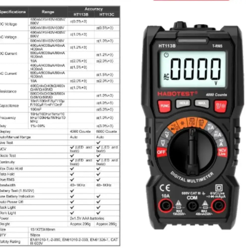 Professional Digital Multimeter