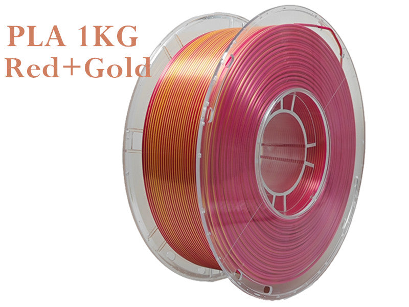 PLA 3D Printing Filament 1KG - Red+Gold