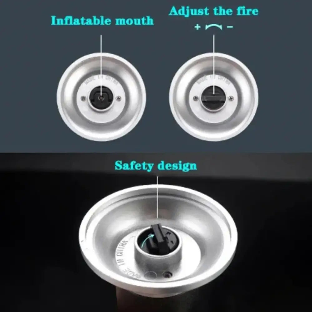 Refillable Butane Gas Lighter – Adjustable Flame