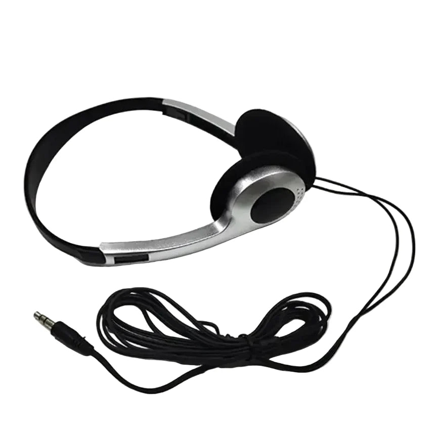 Retro Wired Walkman-Style Over-Ear Headphones
