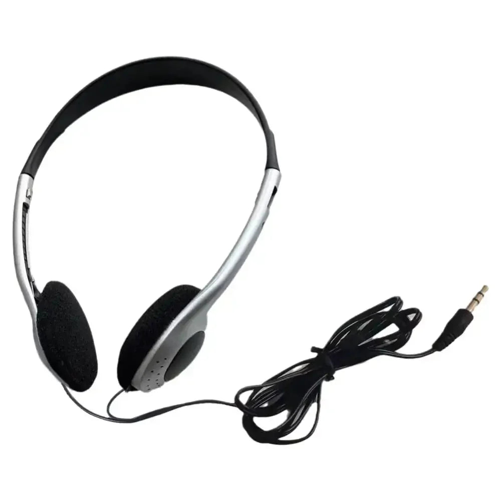 Retro Wired Over-Ear Headphones with 3.5mm Jack