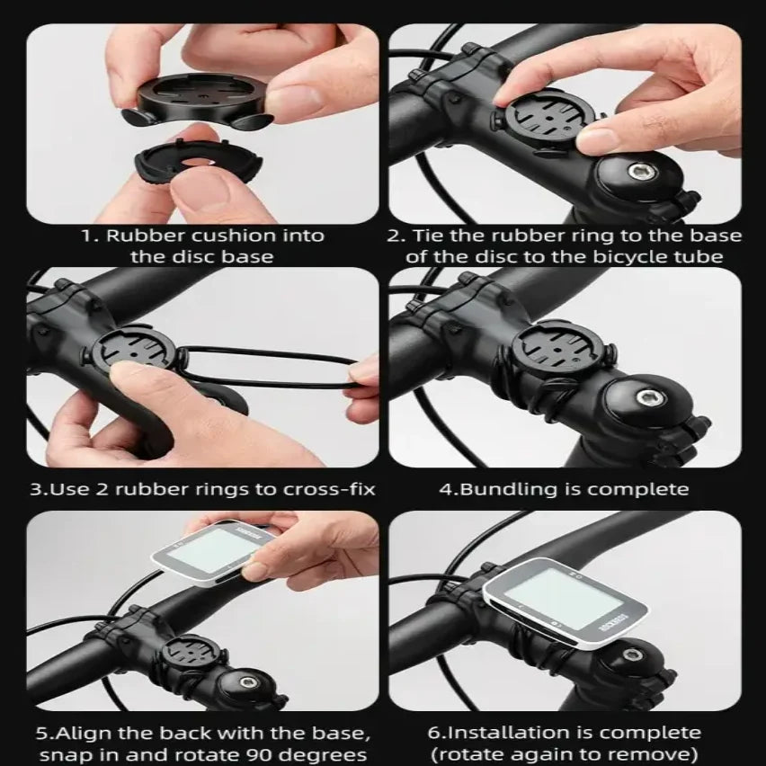 Rockbros Wireless Bluetooth GPS Bicycle Computer, IPX7 Waterproof Speedometer