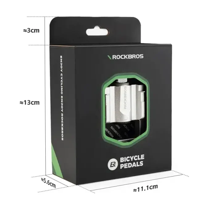 Rockbros Foldable Aluminum Alloy MTB Bicycle Pedals