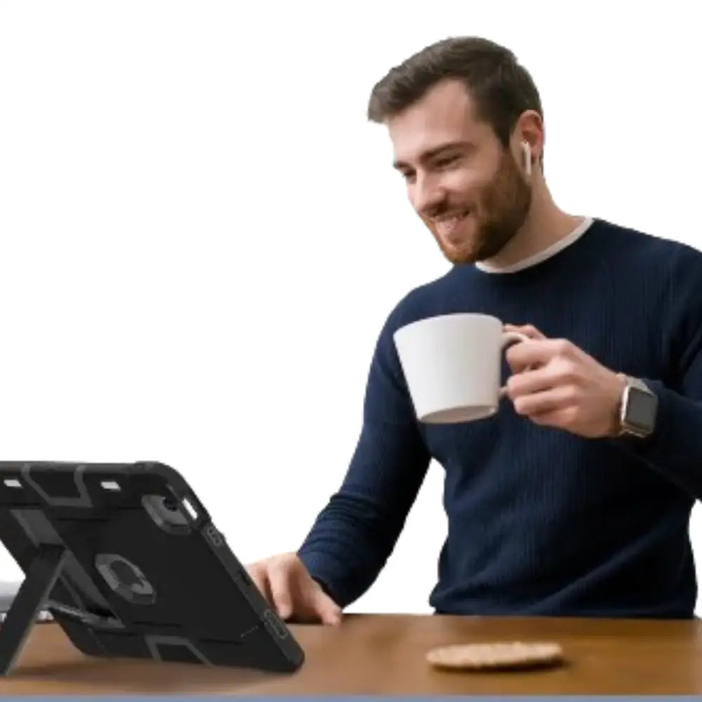 Rugged Case for iPad Series (Black)