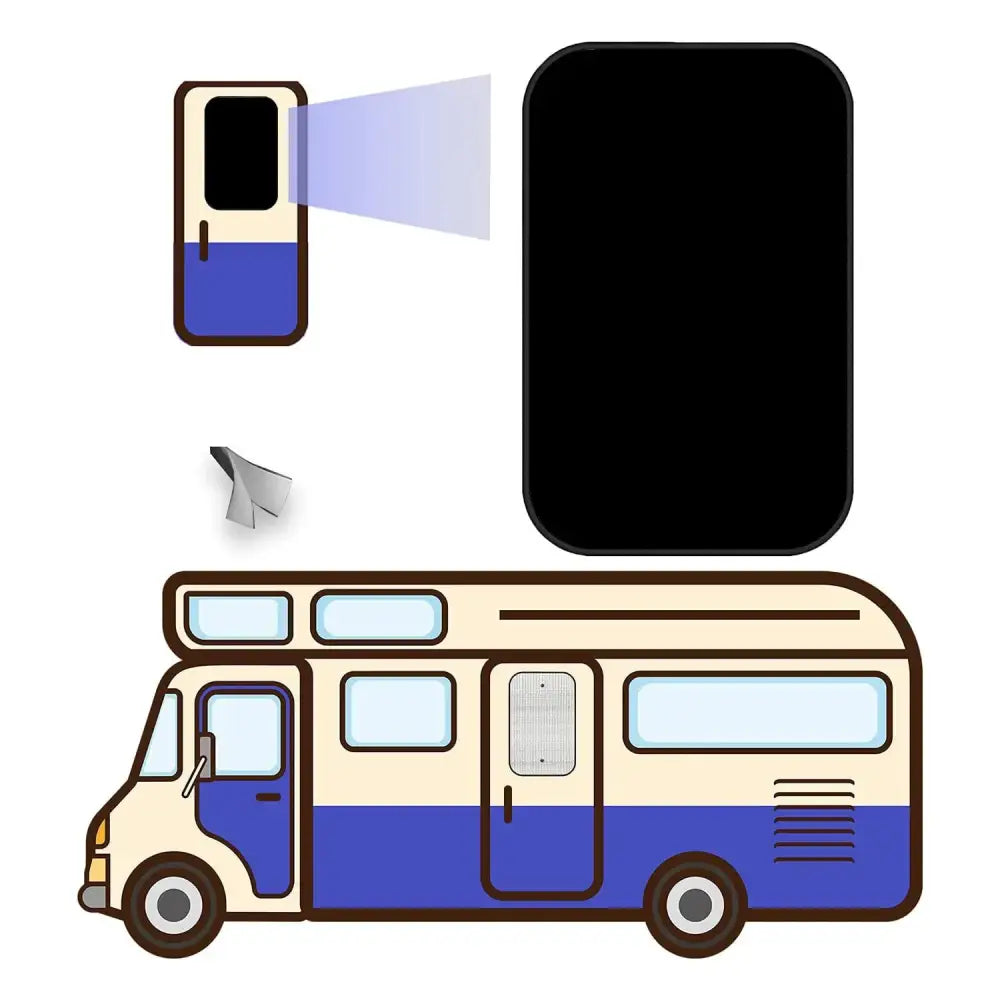 RV Car Sunshade & Privacy Curtains