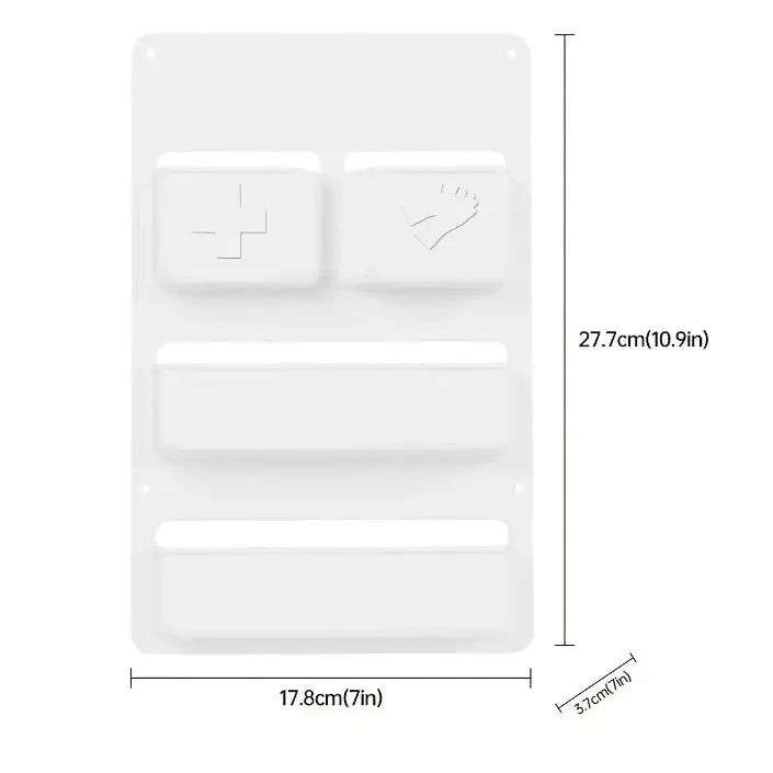 RV Toilet Door Storage Pocket