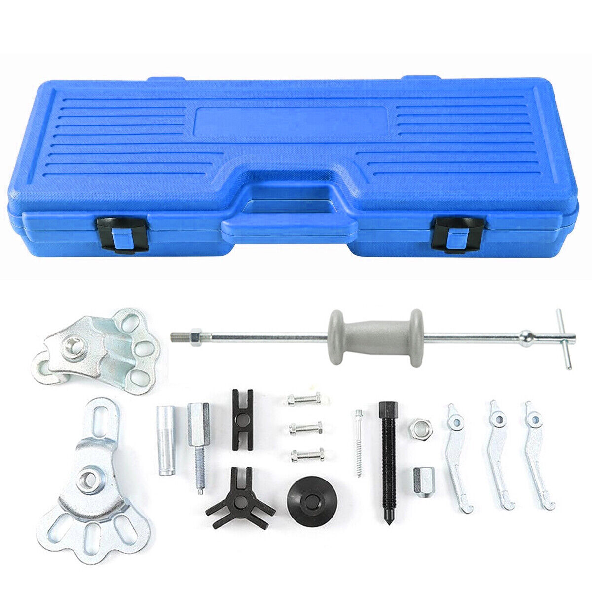 Slide Hammer Dent Puller Tool Kit Wrench Adapter Axle Bearing Hub Auto Set