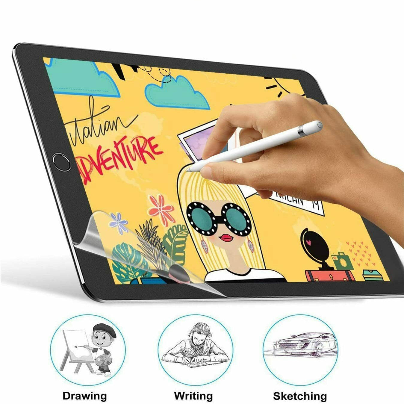 iPad 10.2 Paper Feel Flim Screen Protector