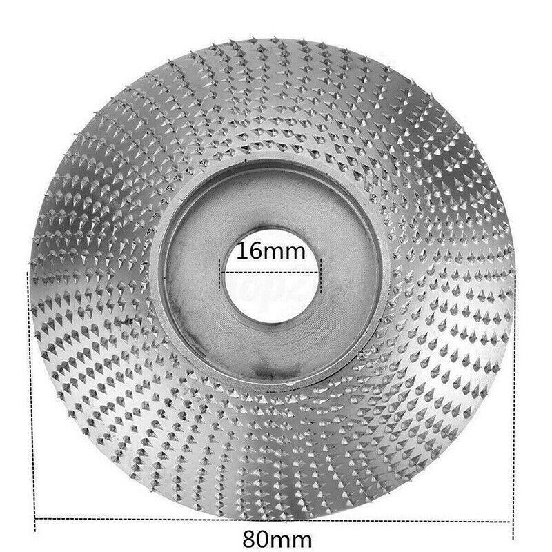 Wood Shaping Disc Carving Angle Grinder Grinding Accessories Practical 3.1inch - salelink.co.nz