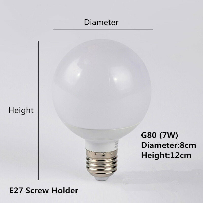 E27 LED White Bulb 7W - Cool White - salelink.co.nz