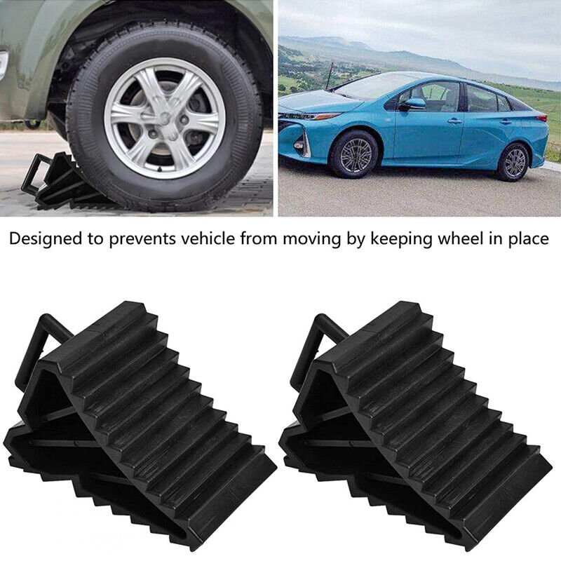 2PCS Car Wheel Chocks - salelink.co.nz