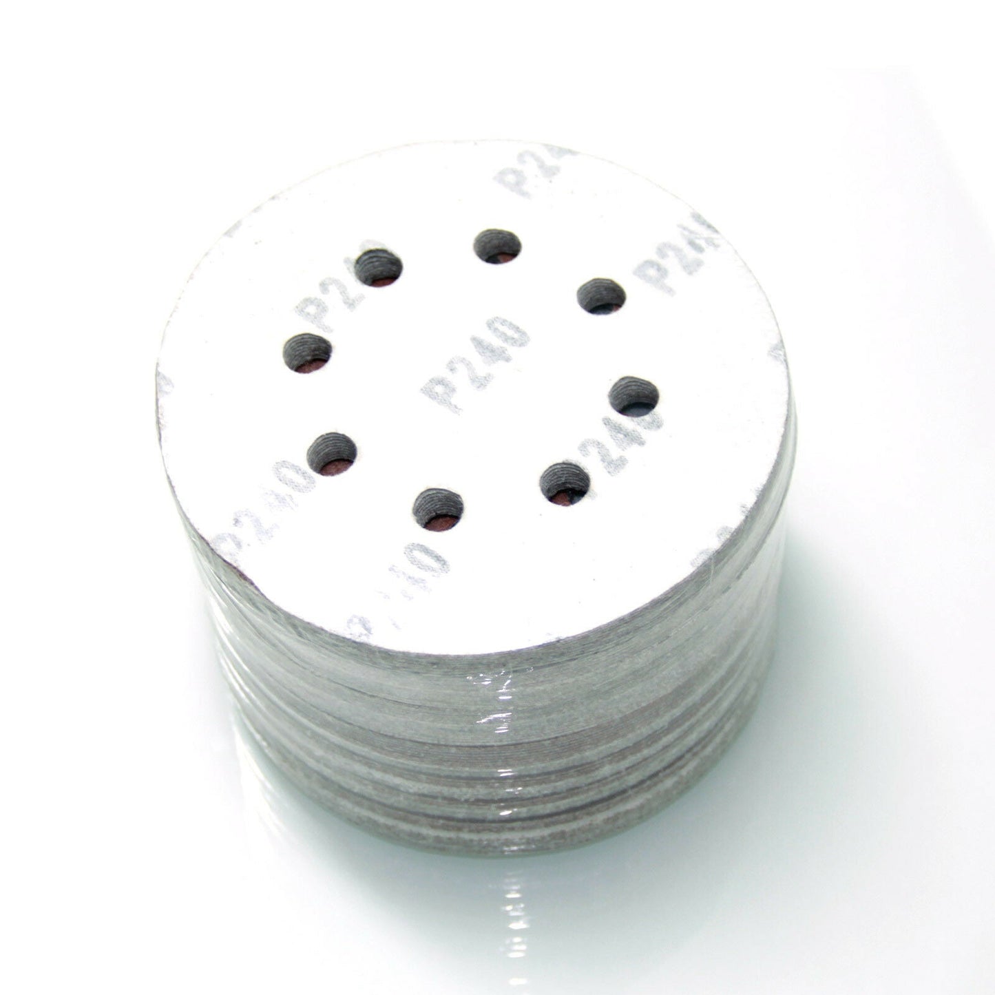 100pcs 125mm 5" Sanding Discs 60 80 100 120 240 Mixed Grit Orbital Sander Pads - salelink.co.nz