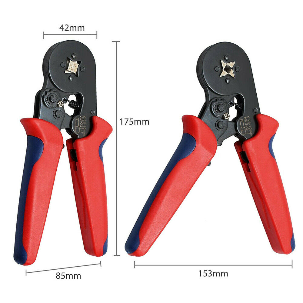 1200PC Ferrule Crimper Electrical Terminals Bootlace 0.25-10mm² Cord End Ratchet - salelink.co.nz