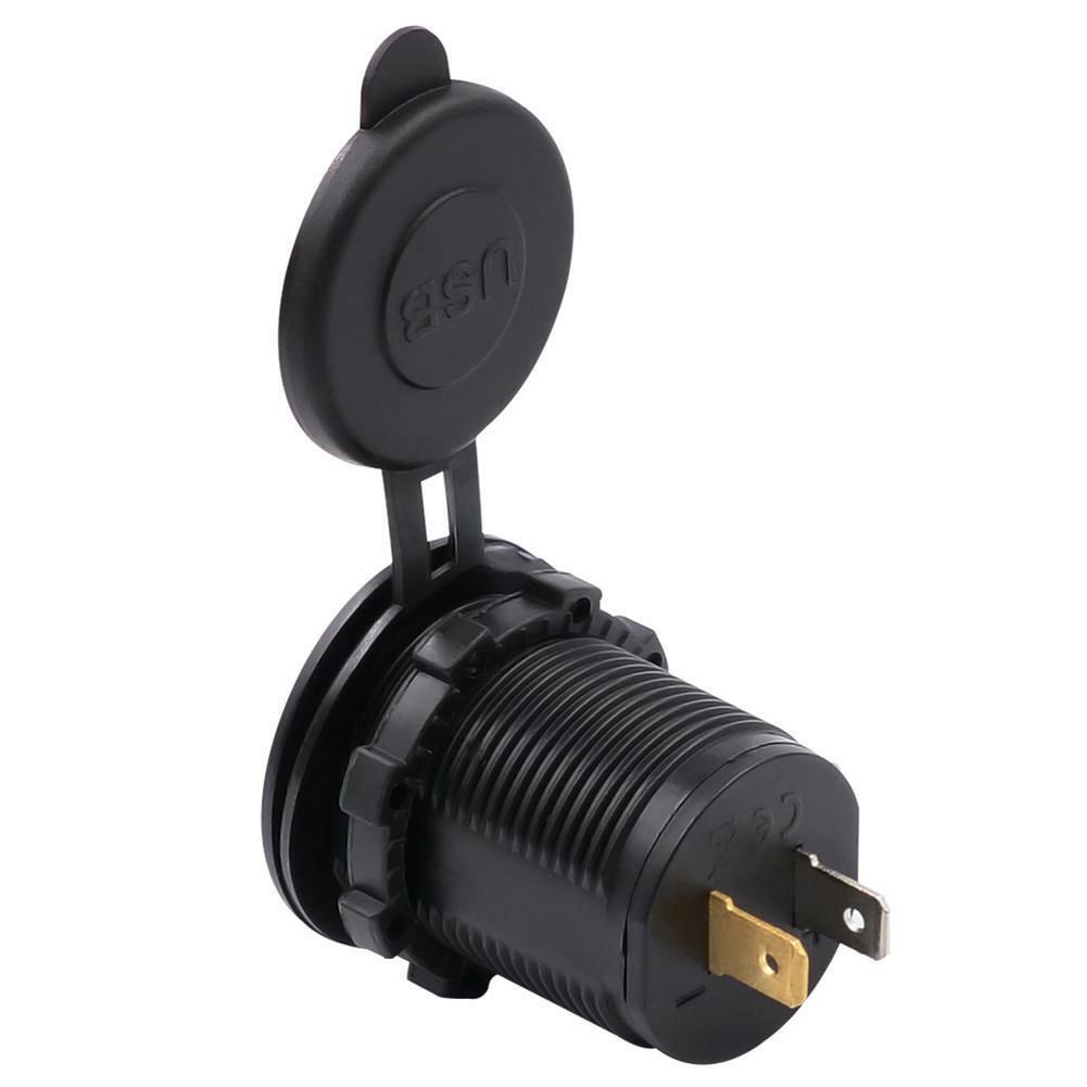 5V 4.2A Dual 2USB Charger Socket Adapter Power Outlet for 12V 24V Car - salelink.co.nz