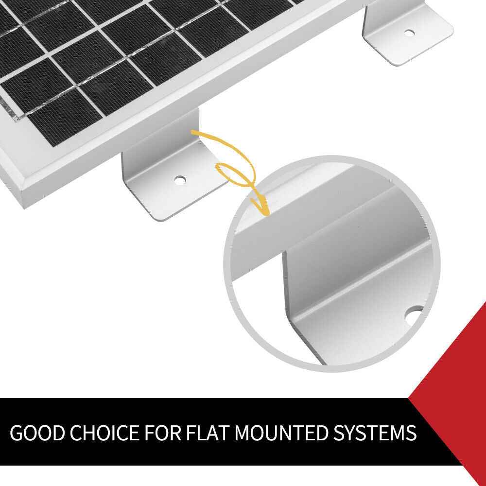 4pcs Solar Panels Mounting kits Aluminum Alloy Brackets for RV Boat Home