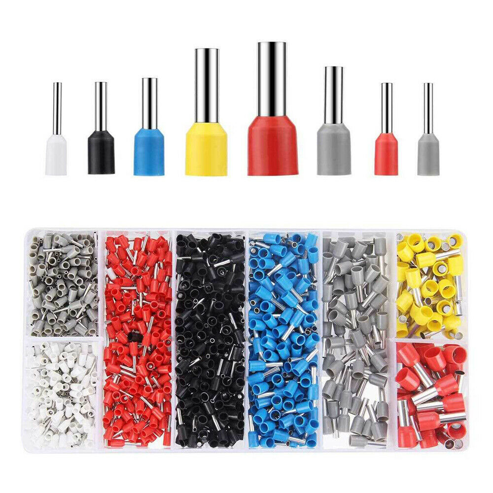 1200PC Ferrule Crimper Electrical Terminals Bootlace 0.25-10mm² Cord End Ratchet - salelink.co.nz
